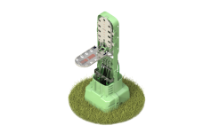 COYOTE<sup>®</sup> 8" Pedestal